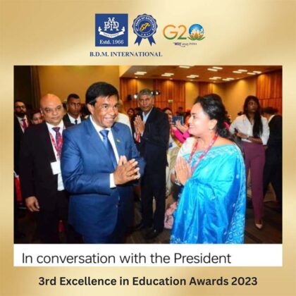 3rd excellence in education awards 2023 pic three