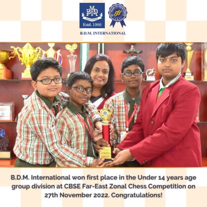 CBSE Far East Zonal Chess Competition 2022 Pic Two