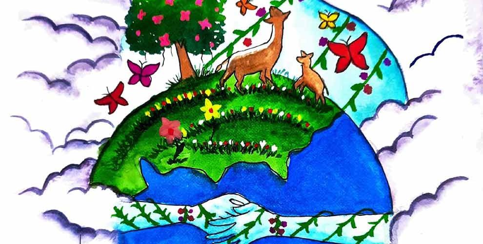 LOVE THE EARTH AND BE HAPPY