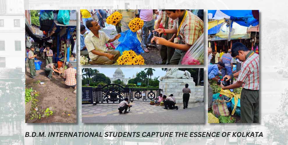 Students Capture The Essence of Kolkata