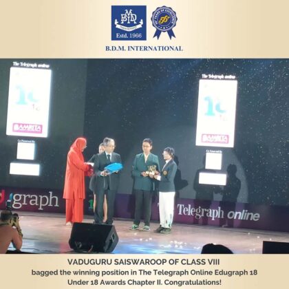 The Telegraph Online Edugraph 18 Under 18 Awards Chapter II Pic Four