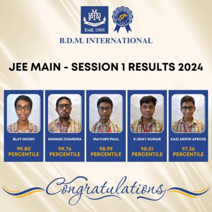 JEE MAIN Session 1 RESULTS 2024 Pic One