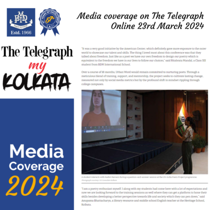 Media coverage on The Telegraph Online on 23rd March 2024 Pic Four