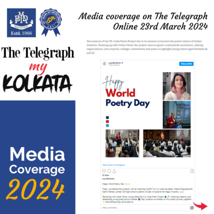 Media coverage on The Telegraph Online on 23rd March 2024 Pic Three