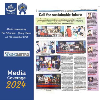 BDMI media post Media coverage on 04.12.2024 by The Telegraph (Young Metro) gmb