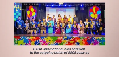 BDMI Farewell to the outgoing batch of SSCE 2024 25 WT