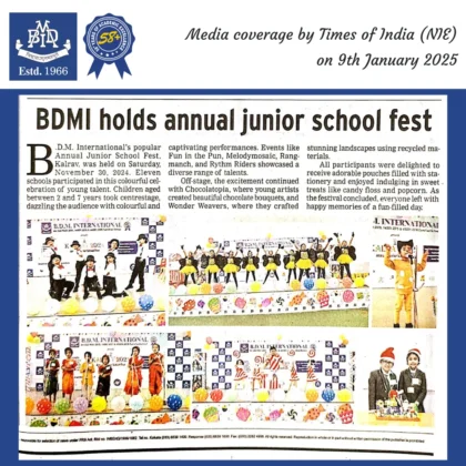 BDMI The Times of India (NIE) on 09.01.2025 (2)