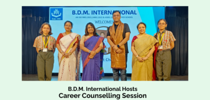 BDMI media post B.D.M. International Hosts Career Counselling Session Website Thumbnail template