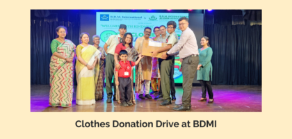 BDMI media post Cloth drive Website Thumbnail template